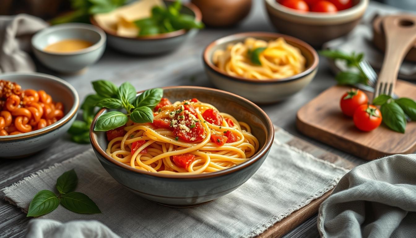 Home cook preparing ingredients in the kitchen